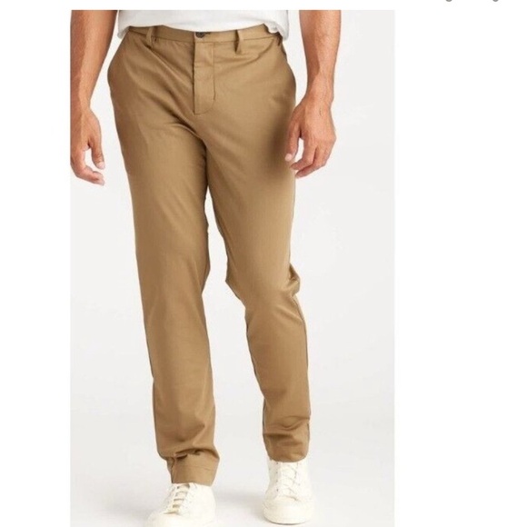 Quince Other - NWT Quince Men's Brown Ultra-Stretch 24/7 Smart Chino Pants Size 36x30